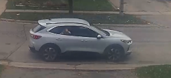 Silver SUV