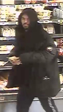 Image of male suspect