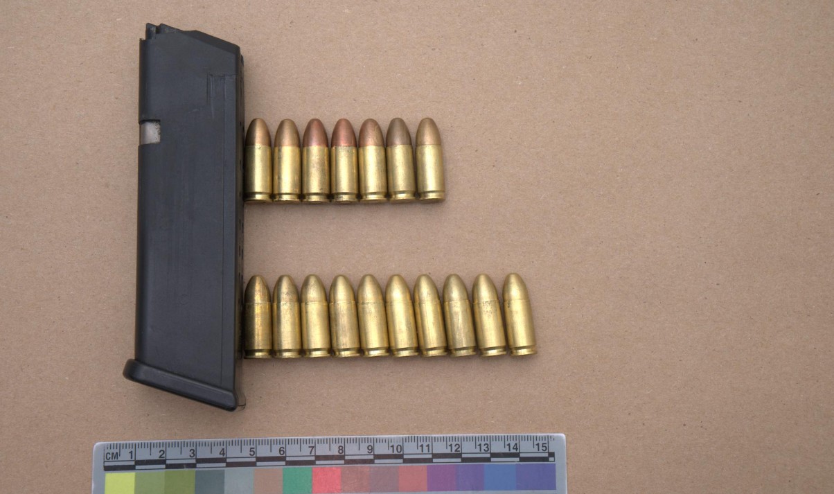 seized ammunition