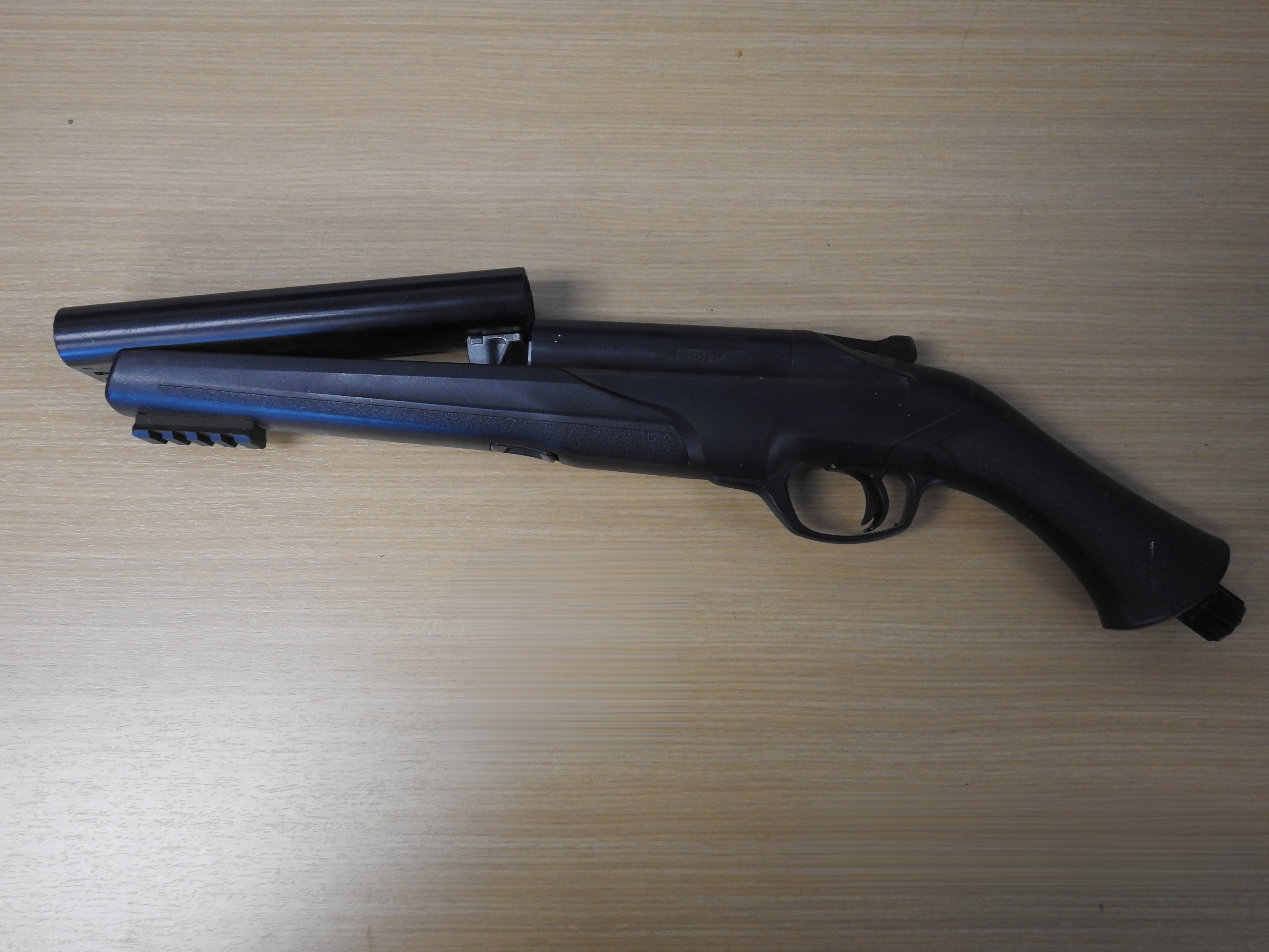 Seized weapon