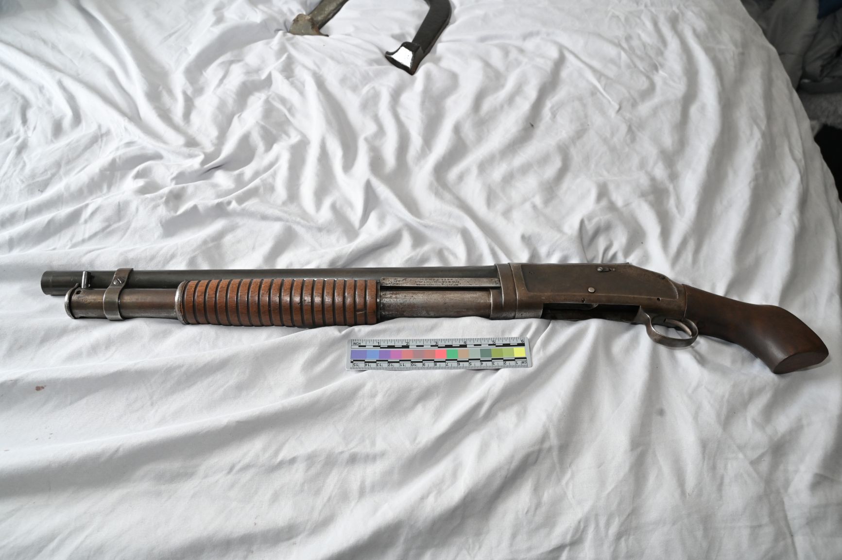 Seized weapon