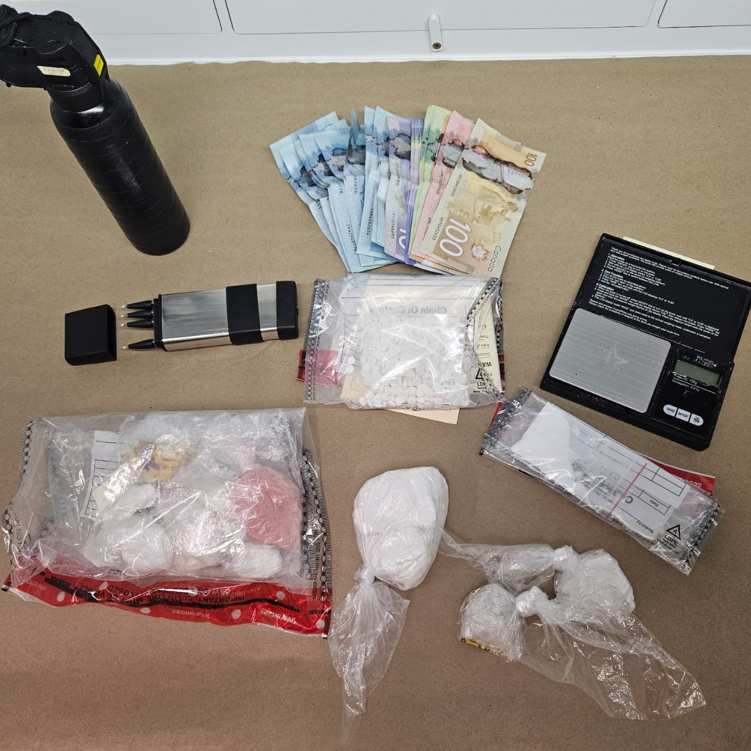 Seized items. 