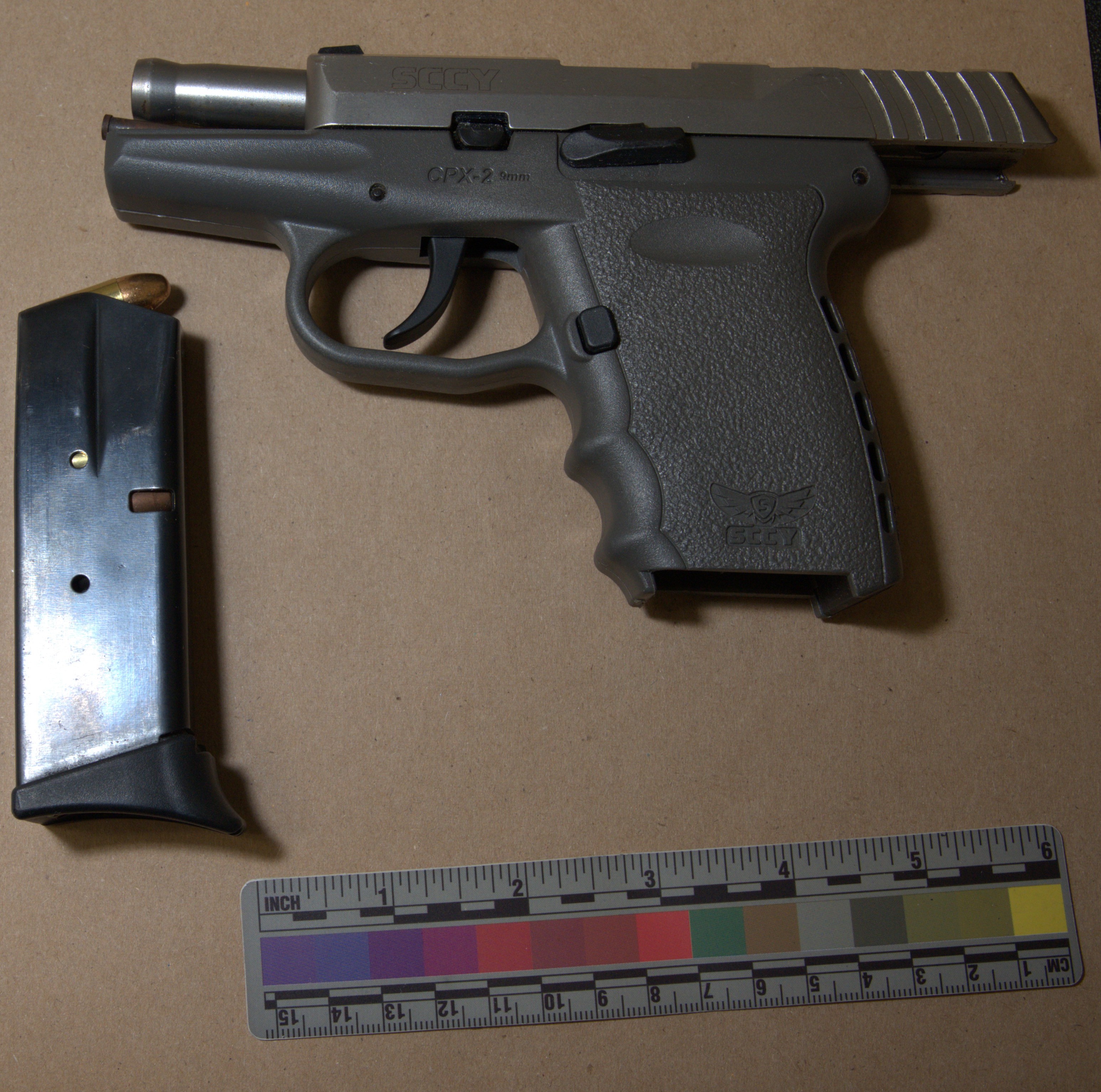 seized handgun