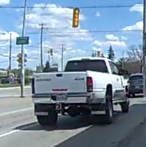 Involved vehicle