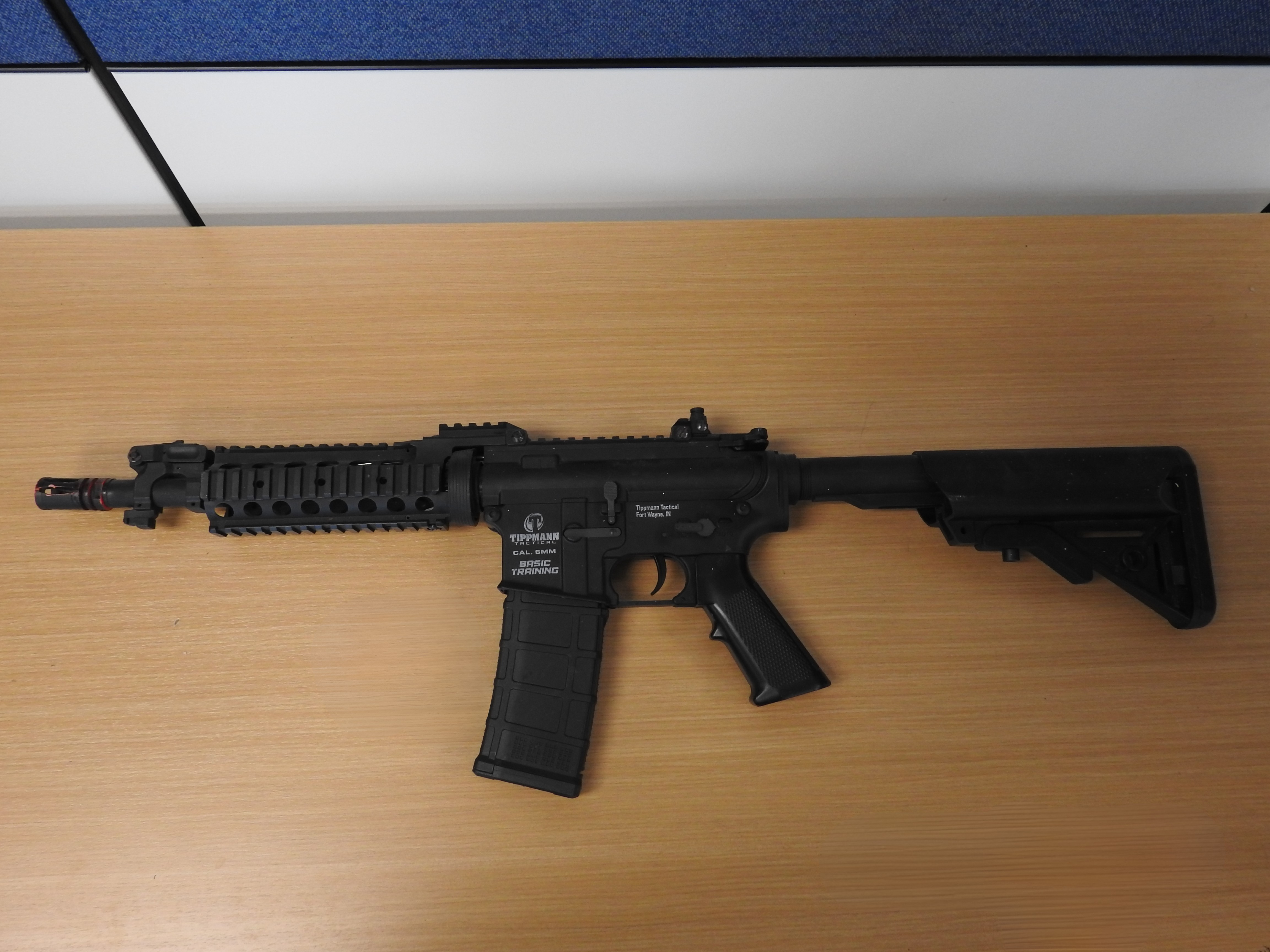 Seized weapon