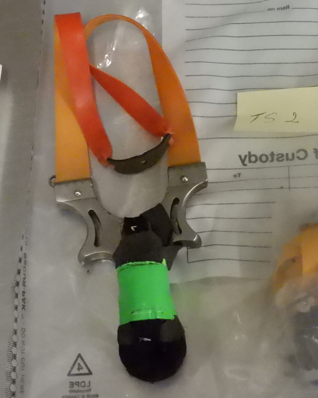 Seized property as part of the investigation.