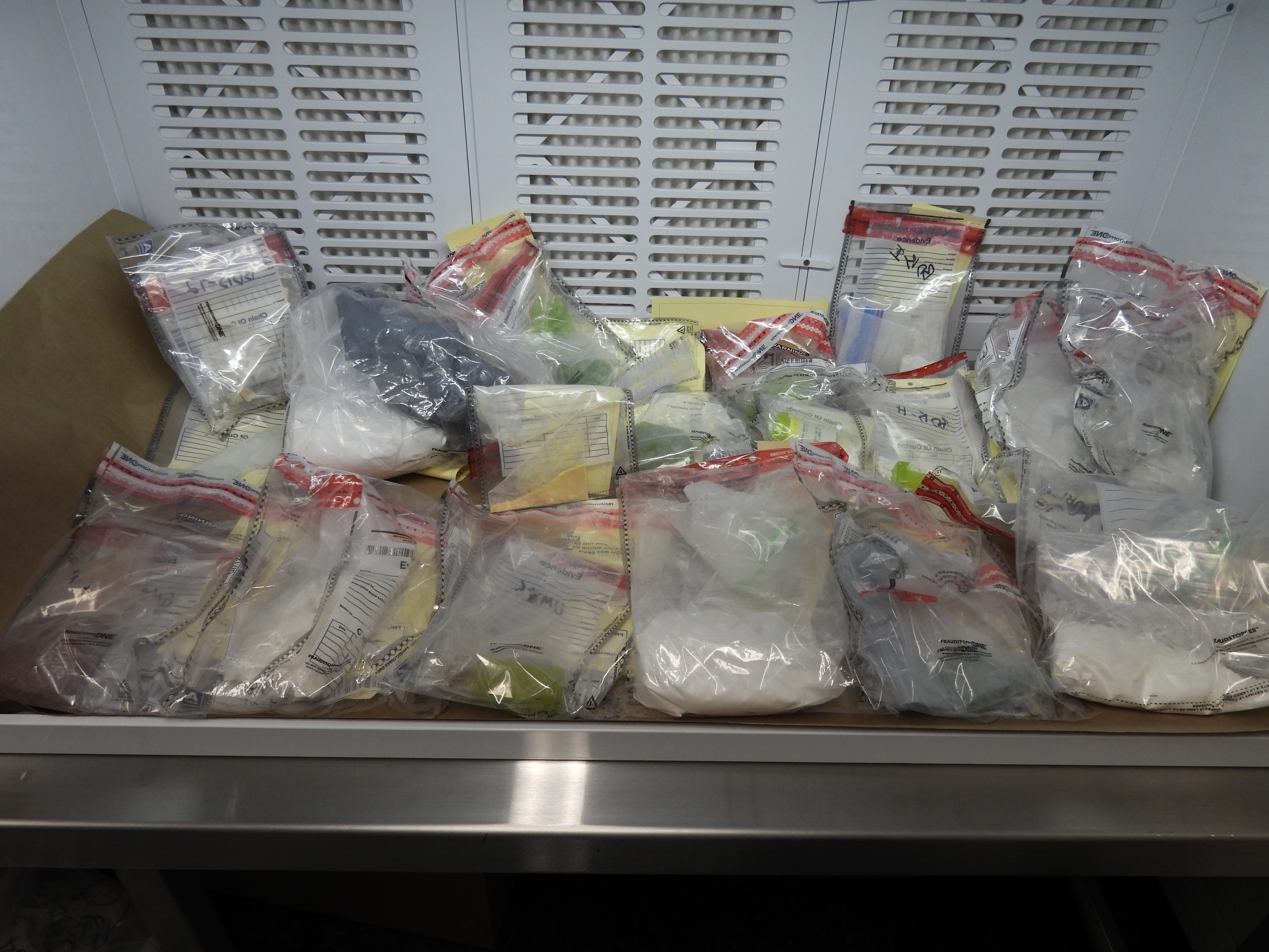 Seized drugs