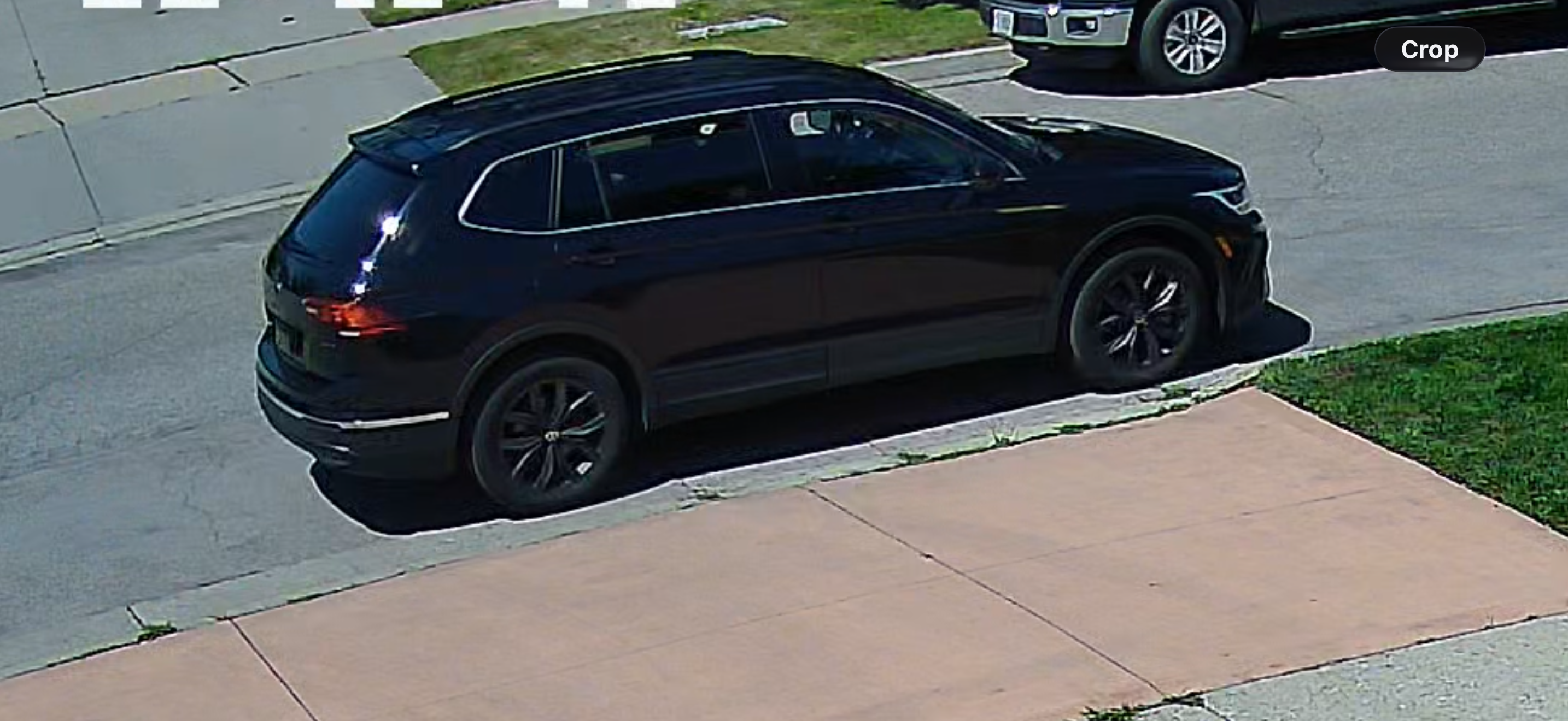 Investigators are looking to identify and speak to the owner and occupants of this vehicle.