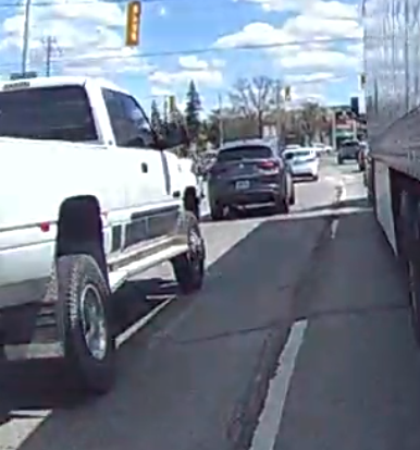 Involved vehicle