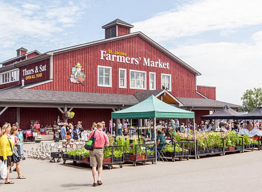 St. Jacobs Market Exterior