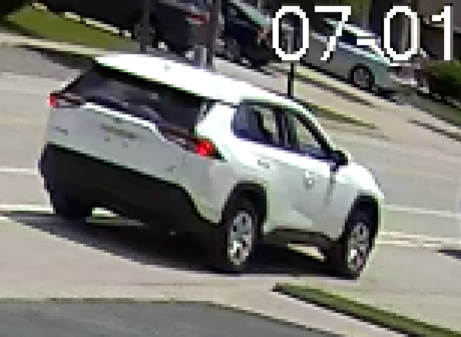 White Toyota Rav4