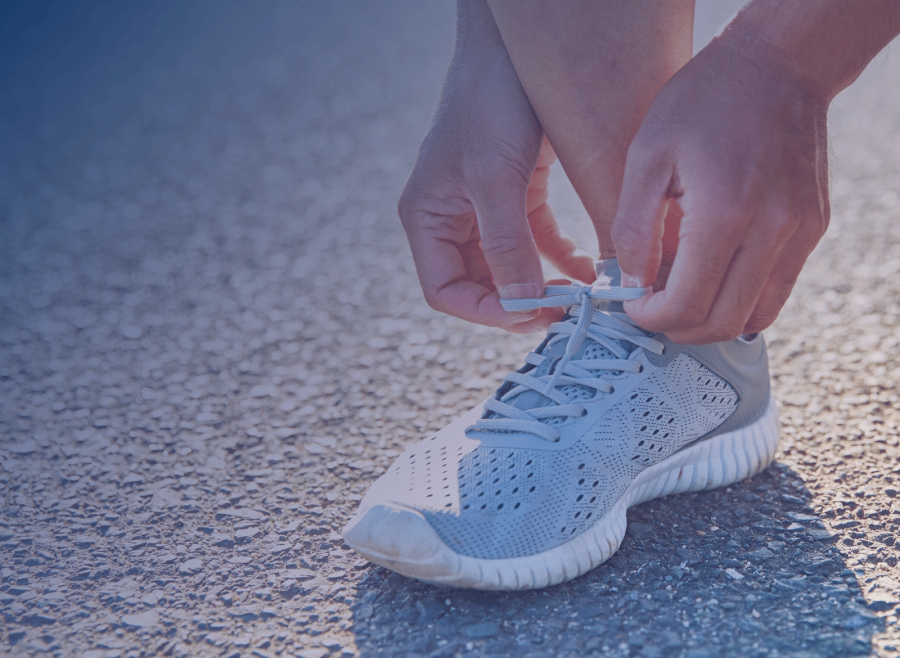 Tying Shoe
