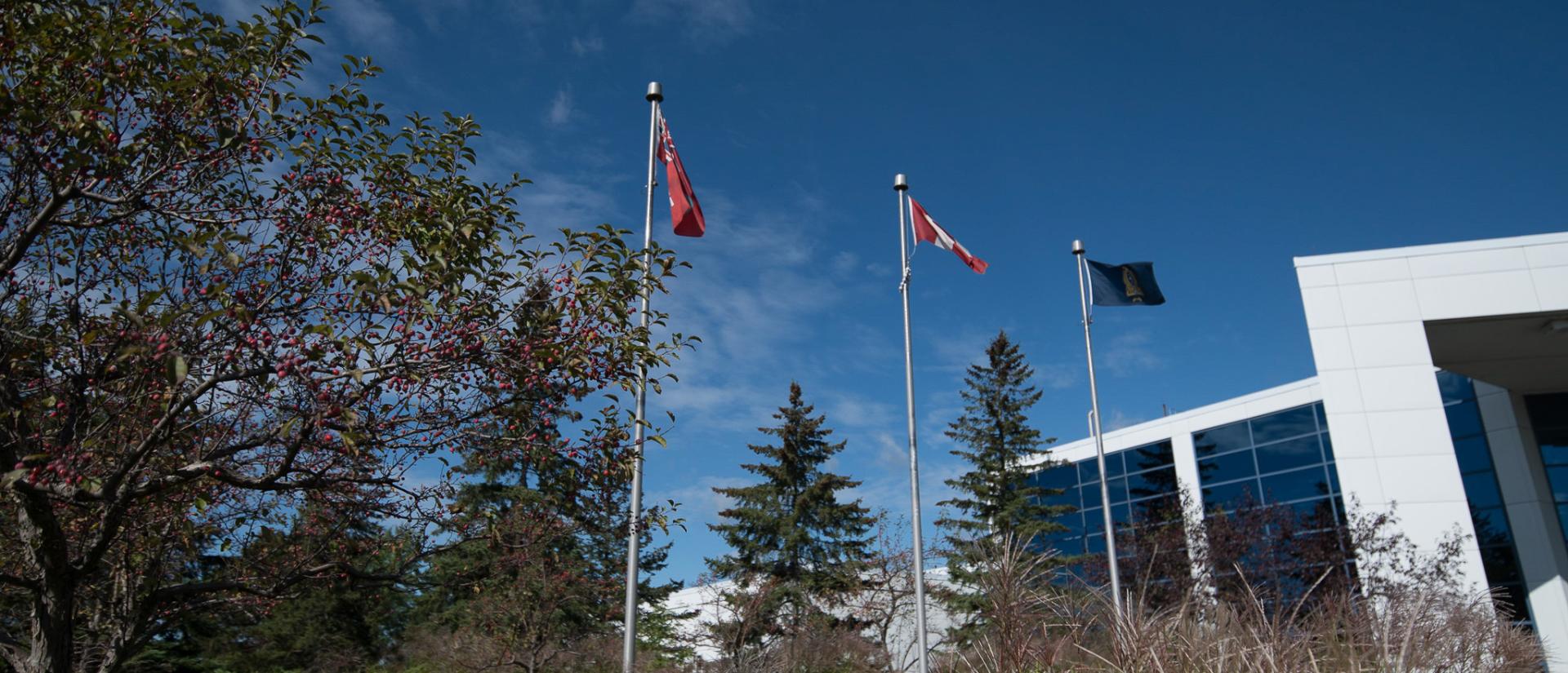The police headquarters building